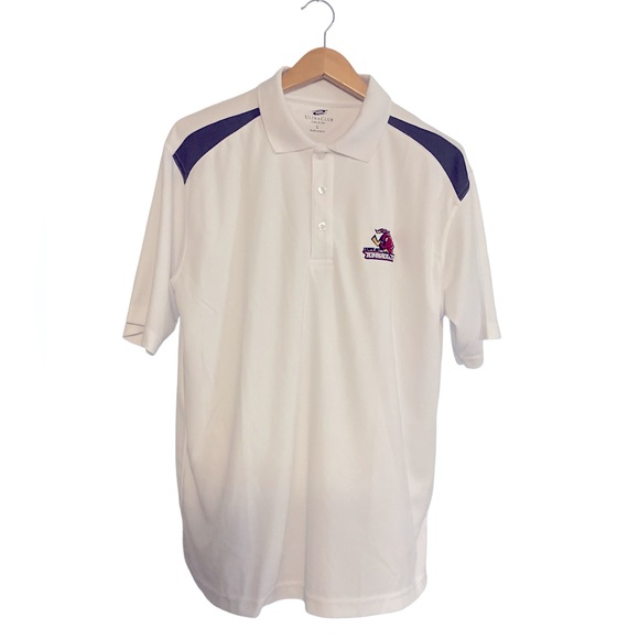 Tampa Bay Tornados White Polo Shirt with embroidered logo size L - Picture 6 of 8